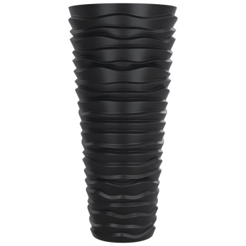 Jardinieră cu interior detașabil, antracit 18 / 45 L PP canelat - Img 4