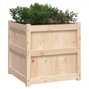 Jardiniere de grădină, 2 buc., lemn masiv de pin - Img 4
