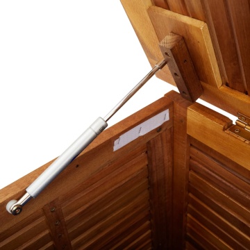 Ladă depozitare pentru grădină 150x80x75 cm lemn masiv acacia - Img 6
