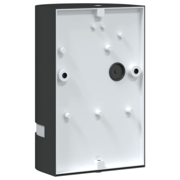 Lampă exterioară de perete, negru, aluminiu turnat sub presiune - Img 5