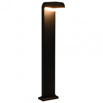 Lampă LED pentru exterior, negru, 9 W, oval - Img 1