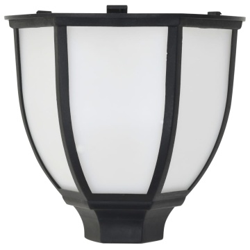 Lămpi solare de exterior cu LED, 6 buc., negru - Img 6