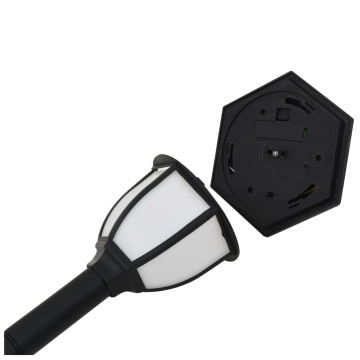Lămpi solare de exterior cu LED, 6 buc., negru - Img 8
