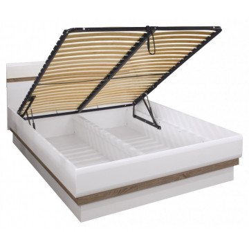 Lionel LI-12 Rama De Pat 140 Oak S./ White Z Storage Boxiem - Img 1