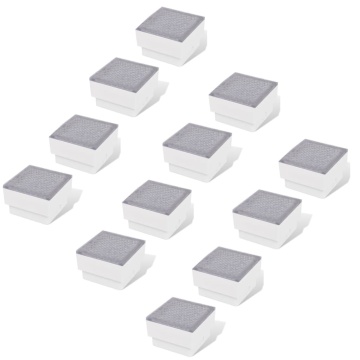 Lumini cu LED-uri încastrate 6 buc 100x100x68 mm (3x41715) - Img 2