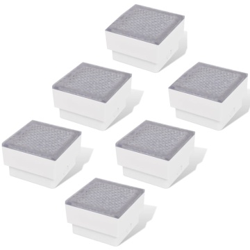 Lumini cu LED-uri încastrate 6 buc., 100x100x68 mm (3x41715) - Img 2