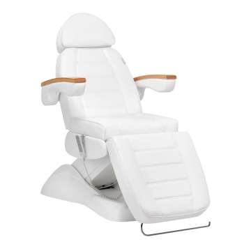 Lux 4M D alb electr. scaun cosmetic cu leagăn - Img 1