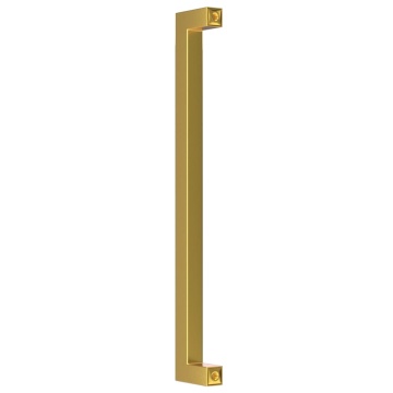 Mânere de dulap, 5 buc., auriu, 224 mm, oțel inoxidabil - Img 6