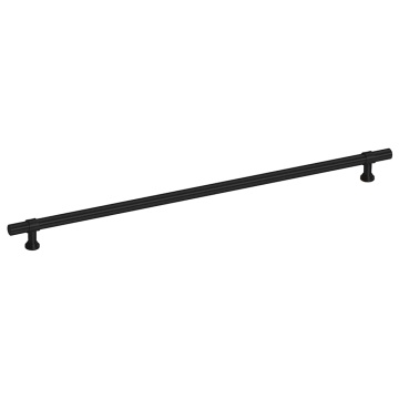 Mânere de dulap, 5 buc., negru, 320 mm, oțel inoxidabil - Img 5