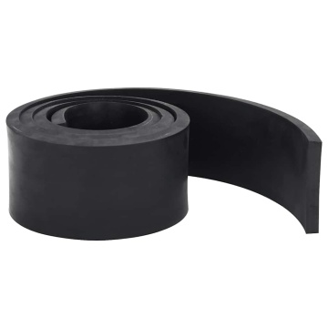 Margine de cauciuc pentru plug de zăpadă negru 200x8x1 cm - Img 2