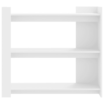 Masă consolă, alb, 100x35x90 cm, lemn prelucrat - Img 4
