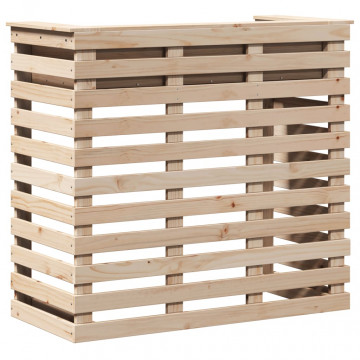 Masă de bar pentru exterior, 113,5x50x103 cm, lemn masiv de pin - Img 2