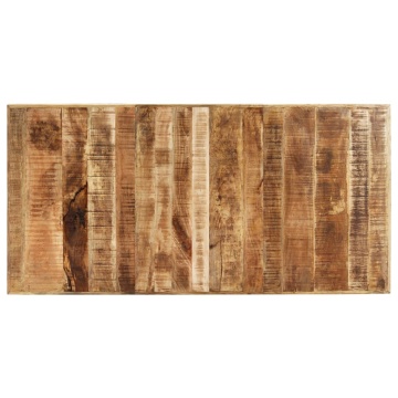 Masă de bucătărie, 200x100x75 cm, lemn masiv de mango - Img 4