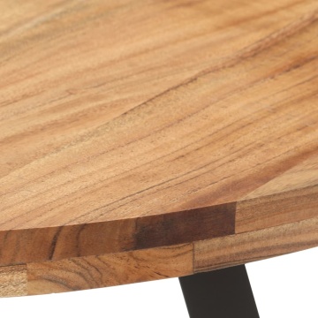 Masă de bucătărie, 80 cm, lemn masiv de acacia - Img 3