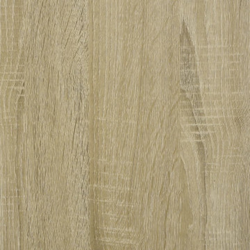 Masă laterală, stejar sonoma, 50x35x52 cm, lemn compozit - Img 6
