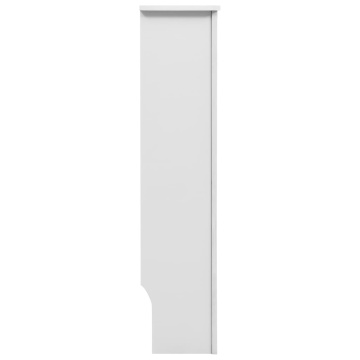 Mască pentru calorifer, MDF, 152x19x81,5 cm, alb - Img 4
