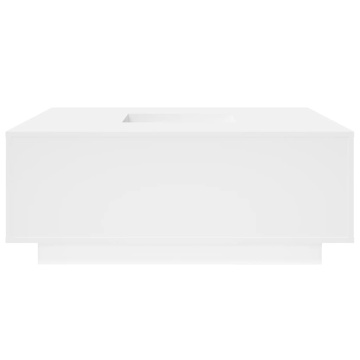 Măsuță de cafea alb 100x100x40 cm lemn prelucrat - Img 8