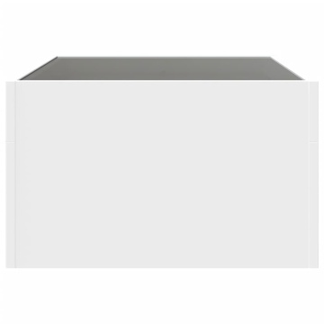 Măsuță de cafea cu LED infinity, alb, 70x50x30 cm - Img 6