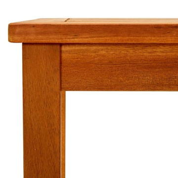 Măsuță de cafea de grădină, 50x35x36 cm, lemn masiv acacia - Img 5