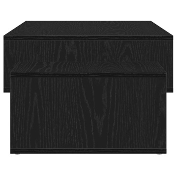 Măsuță de cafea, stejar negru, 105x55x32 cm, lemn prelucrat - Img 5