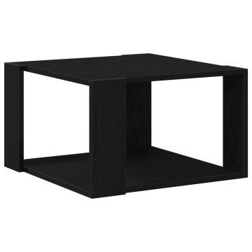Măsuță de cafea, stejar negru, 85x55x31 cm, din lemn prelucrat - Img 4
