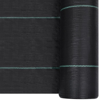 Membrană antiburuieni & antirădăcini, negru, 1x25 m, PP - Img 2
