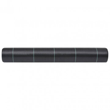 Membrană antiburuieni & antirădăcini, negru, 2x10 m, PP - Img 3