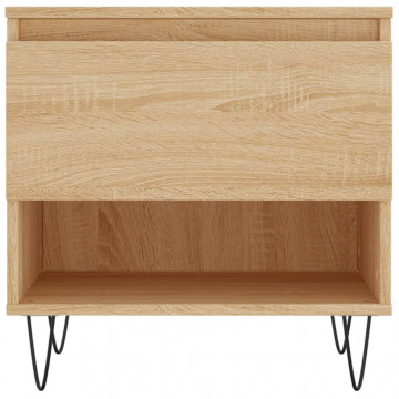 Mese de cafea 2 buc. stejar sonoma 50x46x50 cm lemn compozit - Img 5