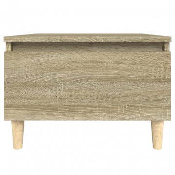 Mese laterale 2 buc. stejar sonoma 50x46x35 cm lemn compozit - Img 7