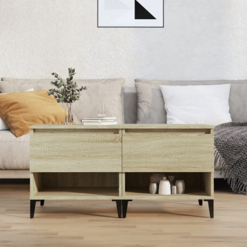 Mese laterale 2 buc. stejar sonoma 50x46x50 cm lemn compozit - Img 1