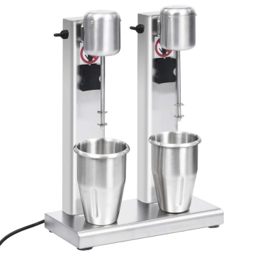 Mixer de milkshake cu 2 vase, oțel inoxidabil, 2 L - Img 2