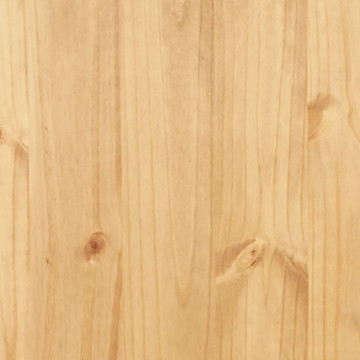 Noptieră, 53x39x66 cm, lemn de pin mexican, gama Corona - Img 7