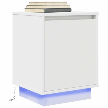 Noptiera cu lumini LED alb 38x34x50 cm - Img 1