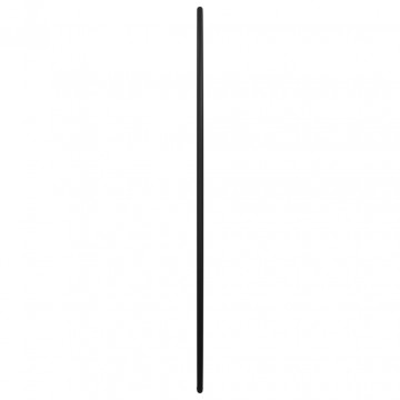 Oglindă de perete rotundă, negru, Ø 50 cm - Img 4