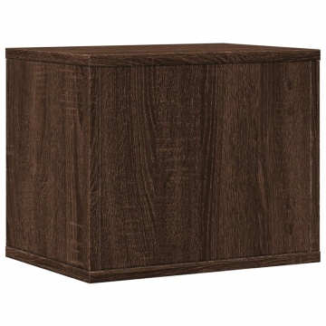 Organizator birou, stejar maro, 36x26x29,5 cm lemn prelucrat - Img 5