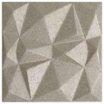 Panouri de perete 12 buc. Beton 50x50 cm XPS 3 m² diamant - Img 2