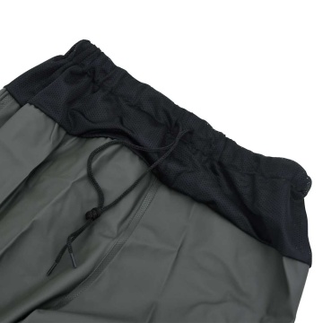 Pantaloni cu talie înaltă cu cizme, verde închis, mărimea 38 - Img 7