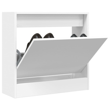 Pantofar, alb, 60x21x57 cm, lemn prelucrat - Img 1