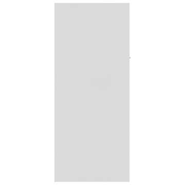 Pantofar, alb, 60x35x84 cm, lemn prelucrat - Img 7