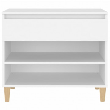 Pantofar, alb, 70x36x60 cm, lemn prelucrat - Img 5