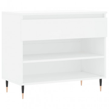 Pantofar, alb, 70x36x60 cm, lemn prelucrat - Img 2