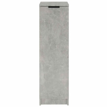 Pantofar, gri beton, 30x35x100 cm, lemn compozit - Img 8