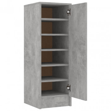 Pantofar, gri beton, 32x35x92 cm, PAL - Img 2