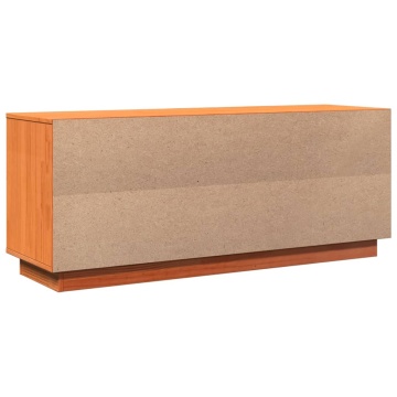 Pantofar, maro ceruit, 110x34x45 cm, lemn masiv de pin - Img 6