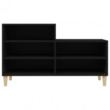 Pantofar, negru, 102x36x60 cm, lemn compozit - Img 8