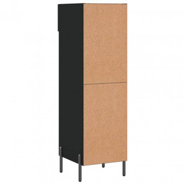 Pantofar, negru, 30x35x105 cm, lemn compozit - Img 7
