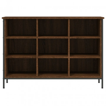 Pantofar, stejar maro, 100x35x70 cm, lemn compozit - Img 4