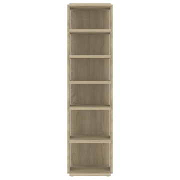 Pantofar, stejar sonoma, 27,5x27x102 cm, lemn prelucrat - Img 4