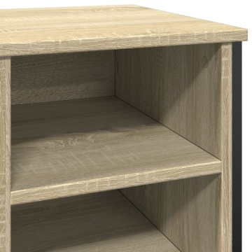 Pantofar, stejar sonoma, 90x38x61,5 cm, lemn prelucrat - Img 6