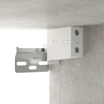 Pantofare, 2 buc., gri beton, 52,5x30x50 cm - Img 7